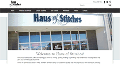 Desktop Screenshot of hausofstitches.ca